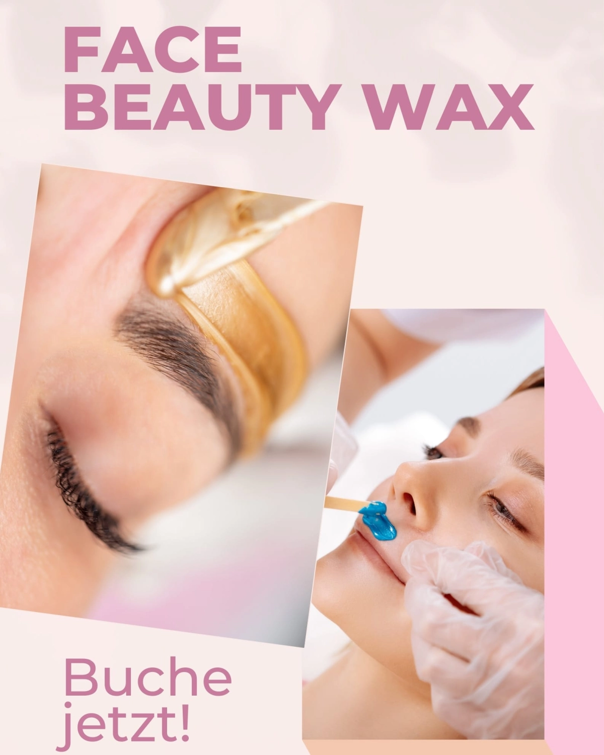 Beauty-Haus Gesichts-Beauty-Wachs-Flyer